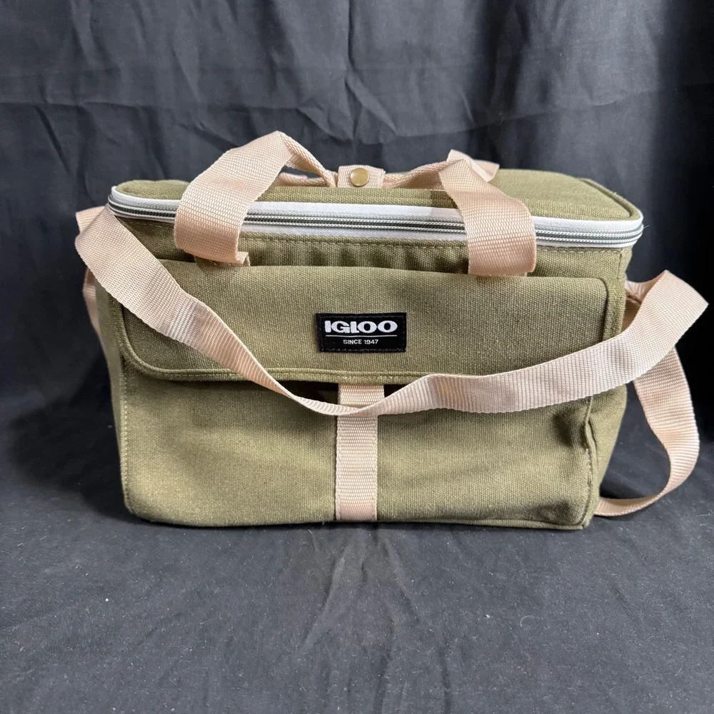 Igloo Nostalgia Lunch Sack - Olive